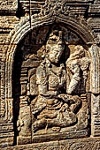 Borobudur, relief of the upper galleries