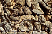 Borobudur, relief of the upper galleries