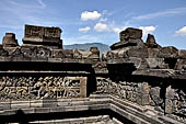 Borobudur, reliefs of the Second Gallery balustrade