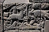 Borobudur, reliefs of the Second Gallery balustrade