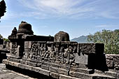 Borobudur, reliefs of the Second Gallery balustrade