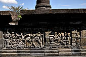 Borobudur, reliefs of the Second Gallery balustrade