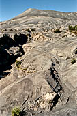 Mount Bromo, the 'Sea of Sand' at the bottom of the immense caldera.