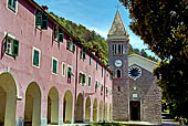 Le Cinque Terre. Monterosso a Mare. Santuario della Madonna di Soviore. 