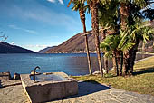 Lago di Lugano - Il lungo lago di Melide.