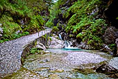 Orobie Bergamasche. Il torrente Vertova. 