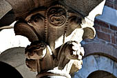 Italy - Como Lake, Piona Abbey. Capital of the cloister