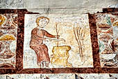 Italy - Como Lake, Piona Abbey. Frescos