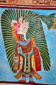 Chetumal - Museo de la Cultura Maya, reproduction of the frescos of the first chamber of The Temple of the Murals at Bonampak.