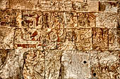 Chichen Itza - Carved panels, south and west walls, Lower Temple of the Jaguar, Great Ball court. 