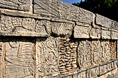 Chichen Itza - The Tzompantli. 
