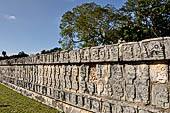 Chichen Itza - The Tzompantli. 