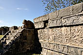 Chichen Itza - The Tzompantli. 