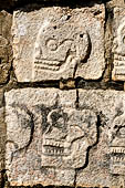 Chichen Itza - The Tzompantli. 