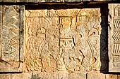 Chichen Itza - The Venus Platform. Relief of Serpent Bird Man, which is considered to be the representation of Quetzalcoatl-Kukulcan as the 'Morning Star'.