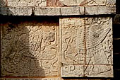 Chichen Itza - Bas reliefs of the Plataforma de Aguilas y Jaguares. 