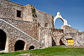 Izamal - Convent of San Antonio de Padua (XVI c), the church.