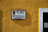 Road signs at Izamal