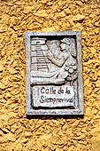 Road signs at Izamal