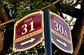Road signs at Izamal