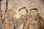 Izamal - Convent of San Antonio de Padua (XVI c), early Franciscan frescoes of the cloister.