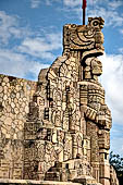 Merida - Paseo Montejo, the Monumento a la Patria. 