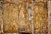 Palenque - Temple of the Sun (Templo del Sol). Tables of accession of king Serpent-Jaguar II (Chan-Bahlum). 