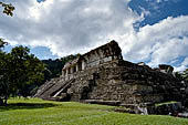Palenque - The Palace seen from North. 