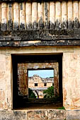 Uxmal -  The Nunnery Quadrangle seen from the House of the Turtles. 