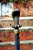 Bhaktapur - Durbar Square. Most of the courtyards inside the Royal Palace are closed to non Hindu, with the exception of the Sundari Chowk with the beautiful Kamal Pokhari. 