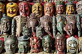 Bhaktapur - Taumadhi Tole. Souvenirs for the tourists.