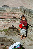 Bhaktapur - the road leading to Tachupal Tole, a beautiful hiti with 'Umamahashevar' sculpture.