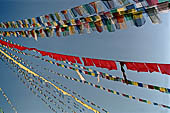 Bodhnath stupa - Prayer wheels.