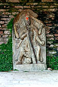 Changu Narayan - the entrance keeper just before the eastern entrance of the temple compound.