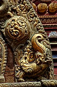 Changu Narayan - details of the doorway torana of the South side of the main temple. 