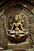Changu Narayan - details of the doorway torana of the South side of the main temple. 