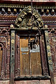 Changu Narayan - the doorway of the South side of the main temple. 