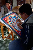 Changu Narayan - Tangka workshop in the village.