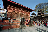Kathmandu - Durbar Square. Shiva-Parvati temple 