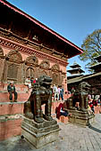 Kathmandu - Durbar Square. Shiva-Parvati temple 
