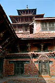Patan Durbar Square - the Royal Palace, Mul Chowk. Dejutaleju temple.