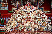 Patan - South of Durbar Square, the temple of Rato Machhendra Nath, torana.