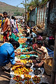 Orissa Koraput district - The weekly market of Ankadeli. 
