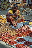 Orissa Rayagada district - the market of Chatikona. 