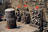 Orissa Rayagada district - Shiva temple. Shiva lingam. 