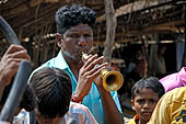 Orissa Rayagada district - accompanying the spouse to the train. Bissamcuttack station near the Chatikona market.
