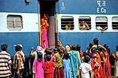 Orissa Rayagada district - accompanying the spouse to the train. Bissamcuttack station near the Chatikona market.