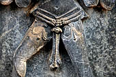 Hirapur - the Sixtyfour Yoginis Temple, detail of Yamuna the Yogini n 4 (clockwise). 