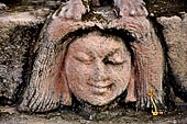 Hirapur - the Sixtyfour Yoginis Temple, detail of the pedestal of Katyayani n 6 (clockwise). 