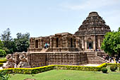 Orissa - Konarak - The Sun Temple. General view with the bhoga mandapa in the foreground.